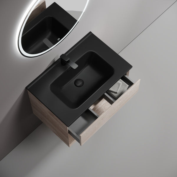 Тумба под раковину Sancos Marmi 1.0 MR1.070EG дуб галифакс натуральный фото