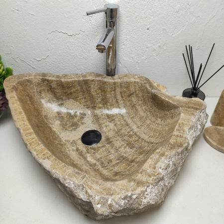 Накладная раковина из оникса Erozy Sunset EO-01310 (66*49*16) фото