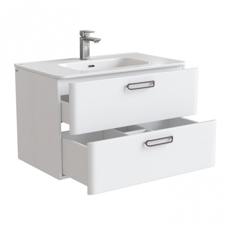 Тумба с раковиной Iddis Brick 80 см BRI80W0i95K фото