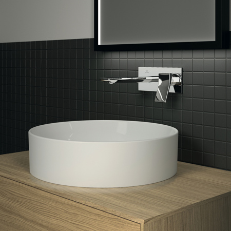 Накладная раковина Ideal Standard Conca T3696V1 45x45 белая матовая фото
