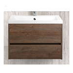 Тумба с раковиной подвесная Art&Max Family Family-580-2C-SO-PS 58 см