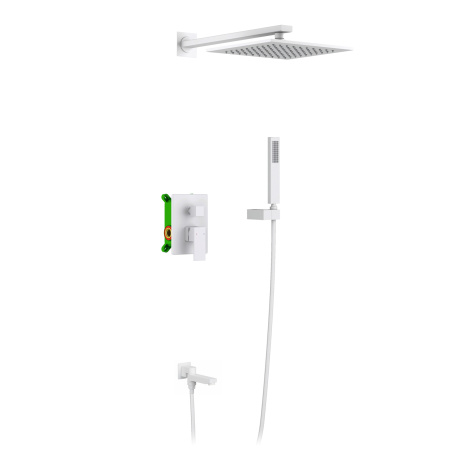 Душевая система скрытого монтажа Timo Selene SX-3069/16SM Белый матовый фото