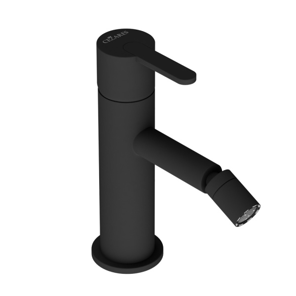 Смеситель для биде Cezares Leaf LEAF-BSM-NOP Чёрный матовый фото
