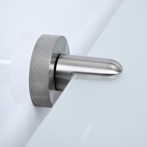 Полка стеклянная WasserKRAFT Tauber K-64424 никель фото