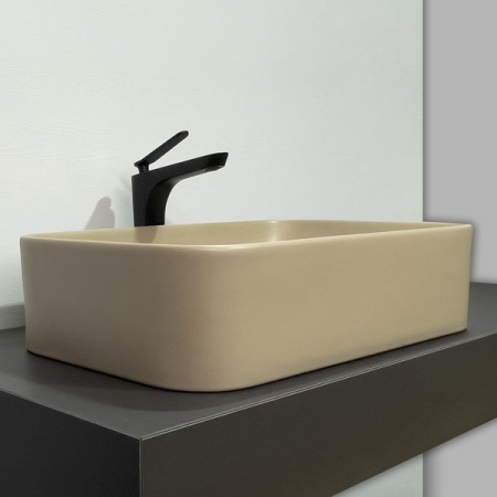 Накладная раковина Comforty 78575MC-60 00-00012534 61x38 капучино матовый фото