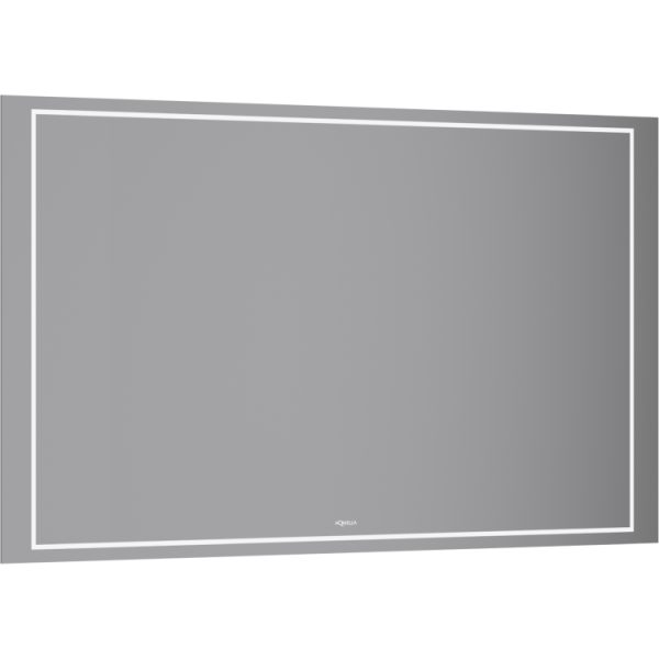 Зеркало с подсветкой и обогревом Aqwella Vision 120 VIS0212BH 120x70 фото