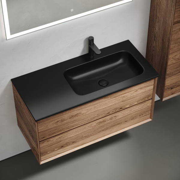 Тумба под раковину Sancos Marmi 2.0 MR2.0100RECH дуб чарльстон фото