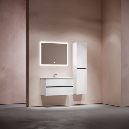 Тумба под раковину Sancos Urban UR90W белый глянец фото