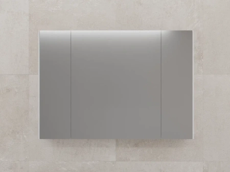 Зеркальный шкаф Style Line Лима 100 ЛС-00002342 белый матовый фото