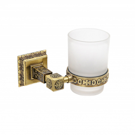 Стакан для зубных щеток Milacio Alicante MC.913.BR бронза фото