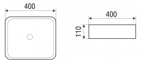 Накладная раковина WeltWassaer Elbach ELBACH 2179 M833 фото