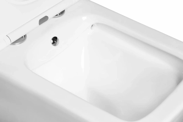 Унитаз напольный безободковый с функцией биде SantiLine SL-5017SM-BD фото
