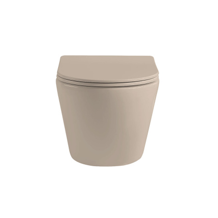 Подвесной унитаз безободковый Vincea Globo VT1-14SMC с сиденьем фото