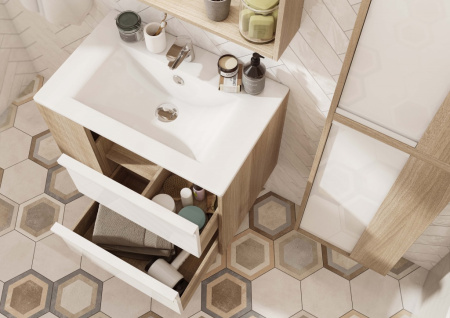 Тумба под раковину Акватон Бостон 1A240001BN010 60 см фото