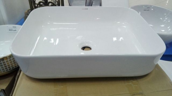 Накладная раковина CeramaLux N 9391 50х39 фото