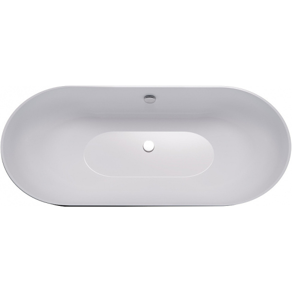 Акриловая ванна Grossman GR-2401MB 150x75 черная матовая фото