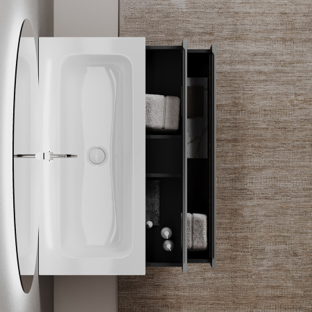 Тумба под раковину Sancos Folk FL80GS Grey soft фото