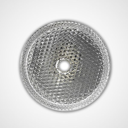 Накладная раковина из стекла Comforty GL01 00-00011840 36x36 прозрачная фото