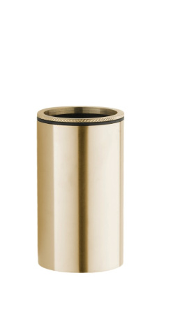 Стакан для зубных щеток Boheme Uno 10982-MG Matt Gold фото