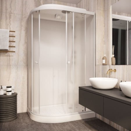 Душевая кабина Parly Bianco EB1231R 120x80 фото