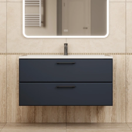 Тумба под раковину Uperwood Foster 100 TFosterNEW100b черная фото