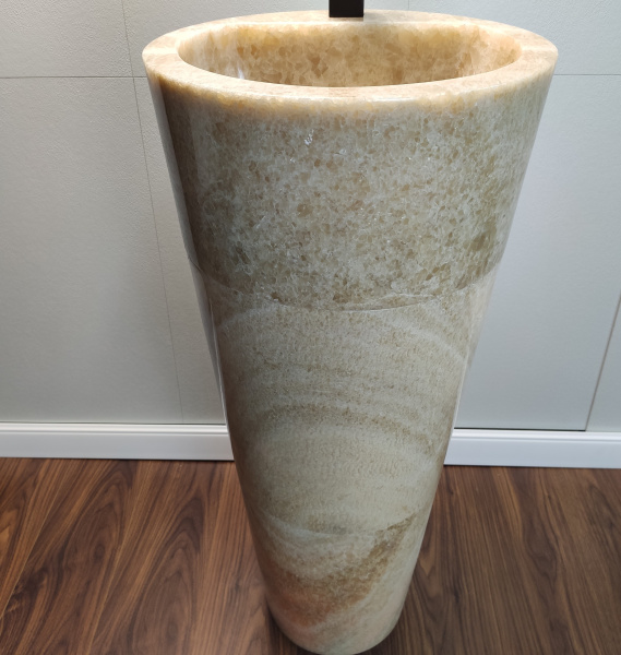 Раковина напольная из оникса Sunset ON-01344 (40*40*90) фото