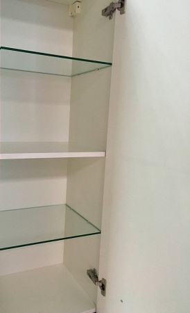 Шкаф-пенал Bellezza Берта-40 черный фото