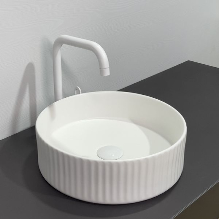 Накладная раковина Comforty 78728MW 00-00012531 36x36 белая матовая фото