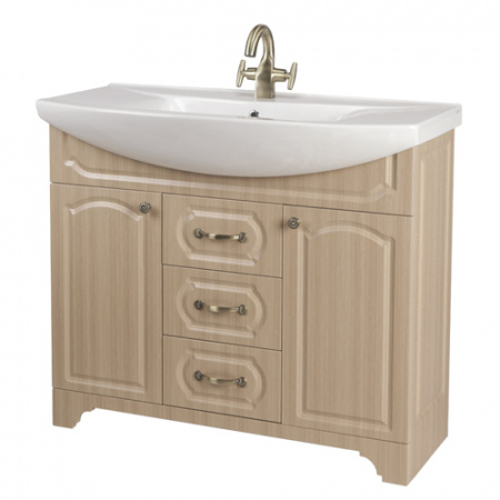 Тумба под раковину Bellezza Камелия-95 лен фото