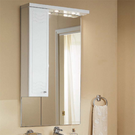 Зеркало-шкаф с подсветкой Акватон Домус 65 1A008202DO01L L фото