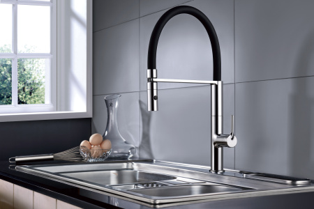 Смеситель для кухни Vincea VKF-114CH хром фото