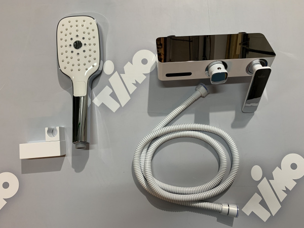 Смеситель для душа Timo Torne 4314/00-16Y хром/белый фото