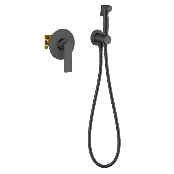 Гигиенический душ со смесителем Timo Anni 2789/03SM Черный фото