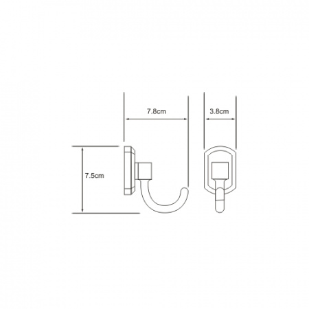 Крючок для полотенца WasserKRAFT Oder K-3023 фото