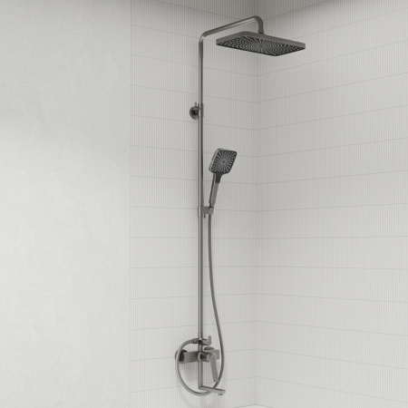 Душевая система Iddis Parker PARGM3Fi06 графит матовый фото