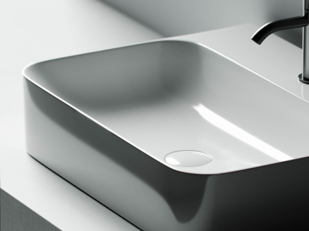 Накладная раковина Ceramica Nova Aura CN2001 61x48 белая фото