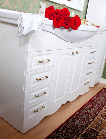 Тумба с раковиной Бриклаер Анна 120 фото