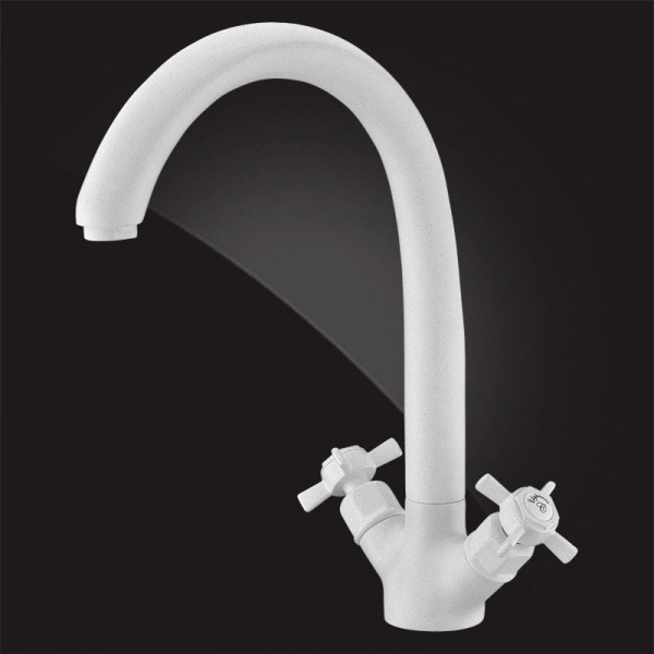 Смеситель для кухни Elghansa Praktik 5902660-Stone White фото