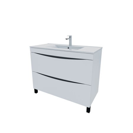 Тумба с раковиной Iddis Cloud CLO10WFi95K 100 см фото