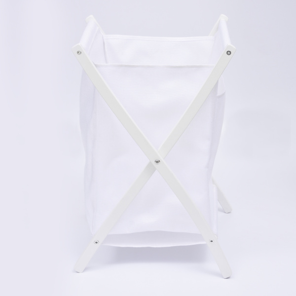 Корзина для ванной комнаты WasserKRAFT Nau WB-773-L белая фото