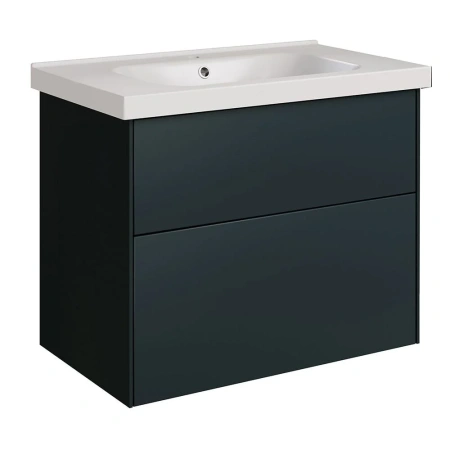 Тумба под раковину ASB-Woodline Гранада 80 11121 авокадо софт фото