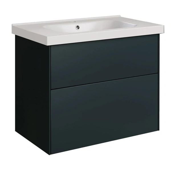 Тумба под раковину ASB-Woodline Гранада 80 11121 авокадо софт фото