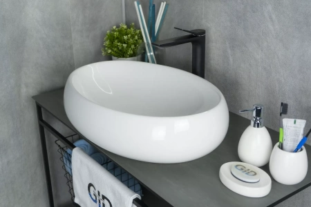 Накладная раковина GID 9030А 59х41 фото