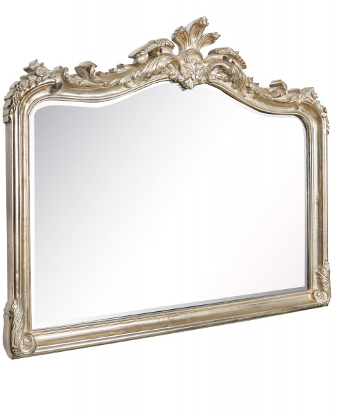 Зеркало в раме Art-Zerkalo Solerno Silver FA409SL 126х101 фото