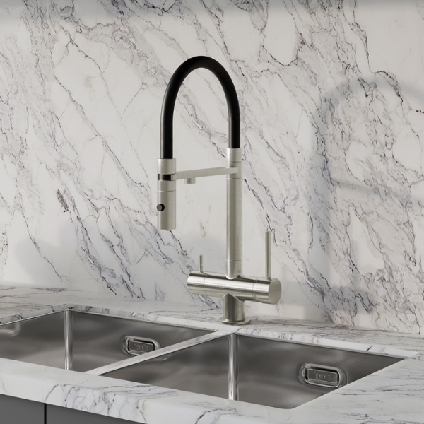 Смеситель для кухни под фильтр Iddis Ace ACEBNFFi05 сатин фото