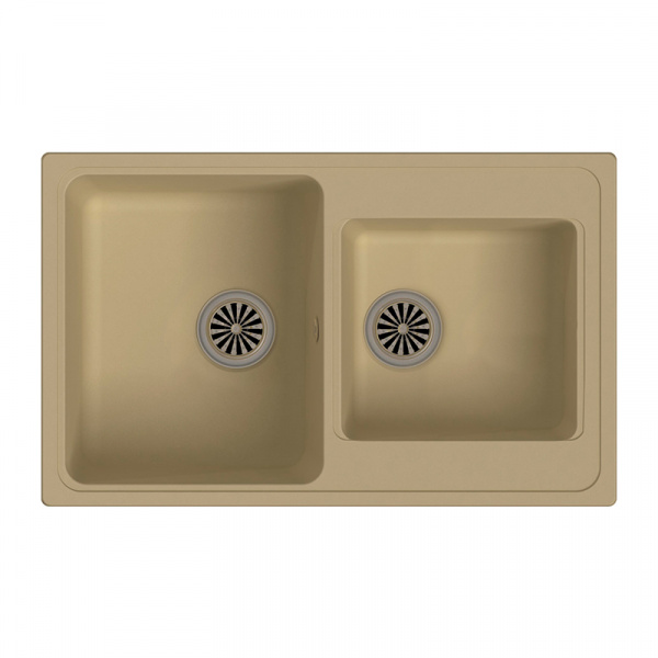 Мойка кухонная Ewigstein Elegant E- 80D крем фото