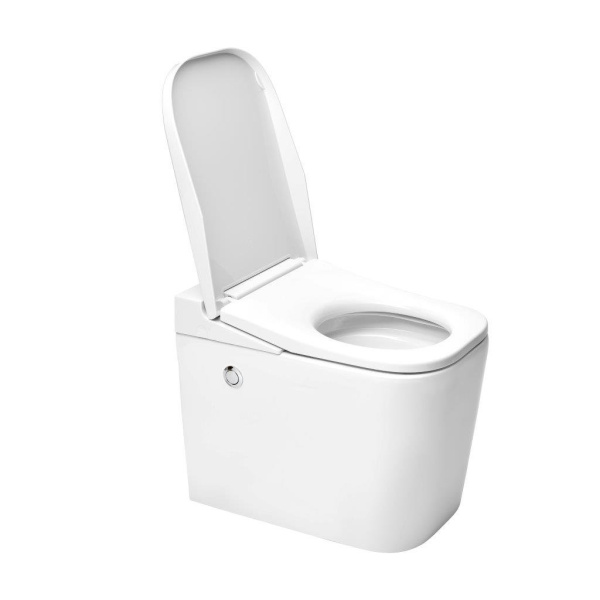 Унитаз напольный с импульсным смывом Lemark OptimFlush с сиденьем фото