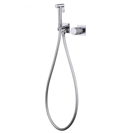Гигиенический душ со смесителем Abber Rund AF8725 хром фото