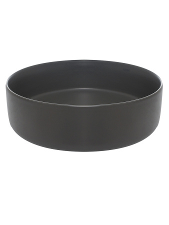 Раковина накладная AQUAme AQM5012 355x355x120 темно-серый матовый фото