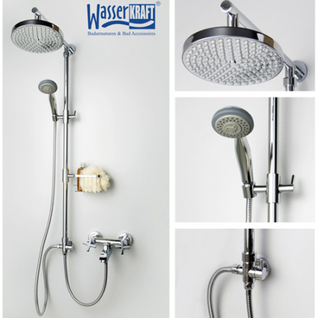 Душевая система (стойка) WasserKRAFT A015 фото